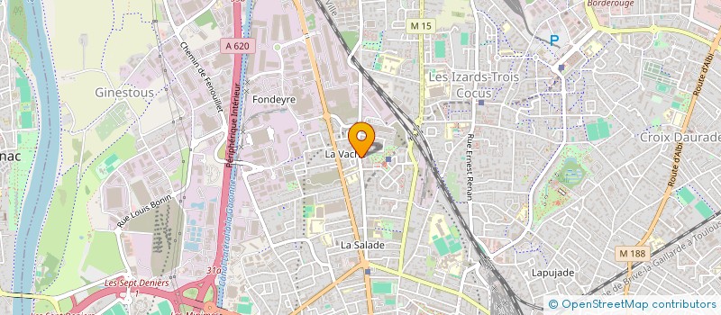 localisation de l'entreprise MONSIEUR SEBASTIEN DELANNOY  TOULOUSE