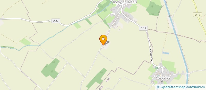 localisation de l'entreprise MONSIEUR SEBASTIEN DELASSUS  INCHY-EN-ARTOIS