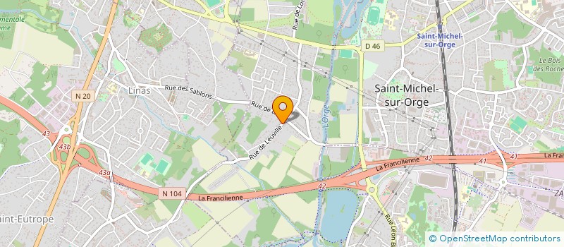 localisation de l'entreprise MONSIEUR SEBASTIEN DELAUTRE à LONGPONT-SUR-ORGE