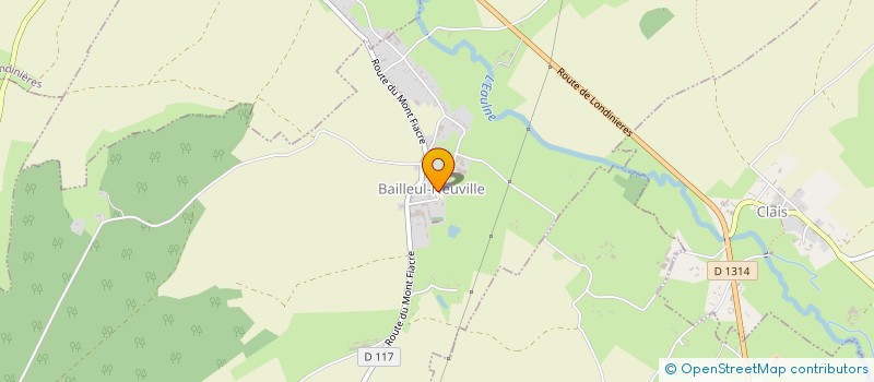 localisation de l'entreprise MONSIEUR SEBASTIEN DELEAU  BAILLEUL-NEUVILLE