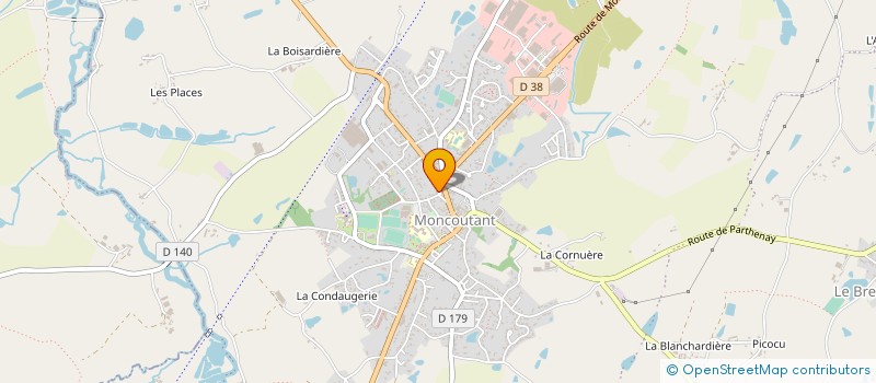 localisation de l'entreprise MONSIEUR SEBASTIEN DELEBECQUE  MONCOUTANT-SUR-SEVRE