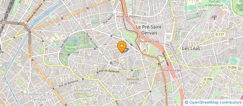 localisation de l'entreprise MONSIEUR SEBASTIEN DELECROIX  PARIS