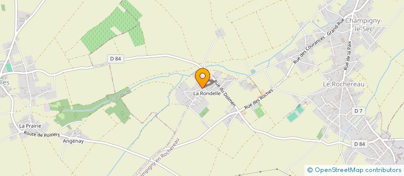 localisation de l'entreprise MONSIEUR SEBASTIEN DELEPINE à CHAMPIGNY EN ROCHEREAU