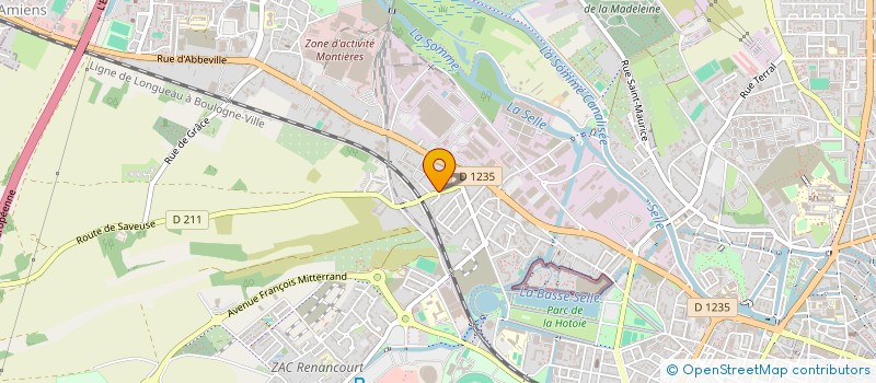 localisation de l'entreprise MONSIEUR SEBASTIEN DELESCLUSE  AMIENS