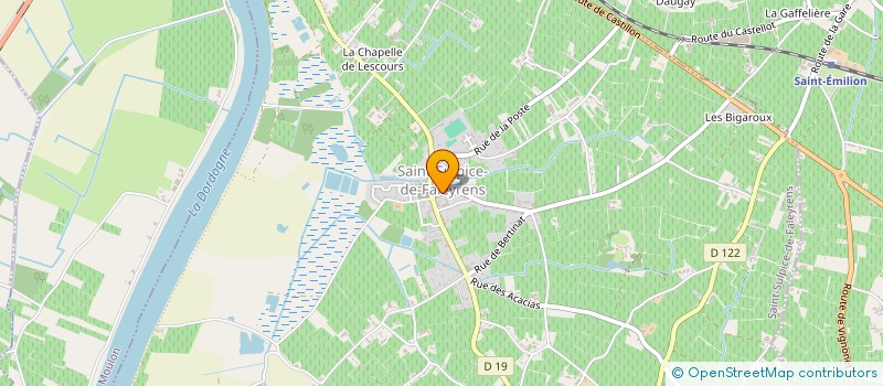 localisation de l'entreprise MONSIEUR SEBASTIEN DELHEZ  SAINT-SULPICE-DE-FALEYRENS