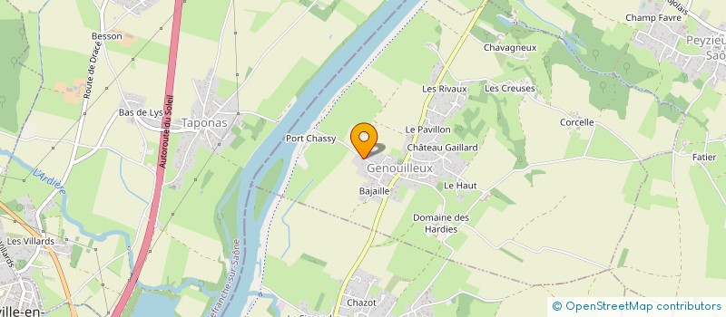 localisation de l'entreprise MONSIEUR SEBASTIEN DELIERRE  GENOUILLEUX