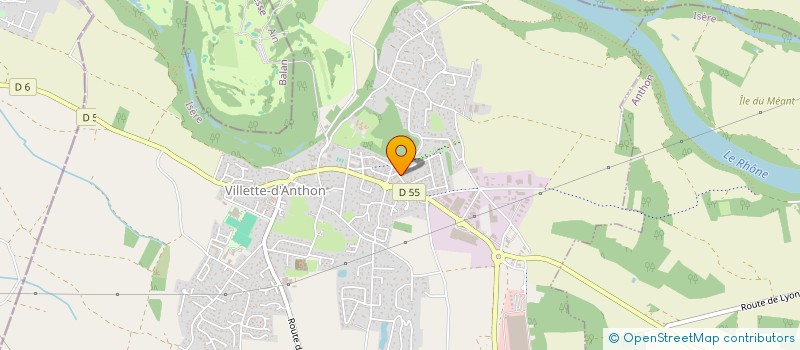 localisation de l'entreprise MONSIEUR SEBASTIEN DELLA VALLE  VILLETTE-D'ANTHON