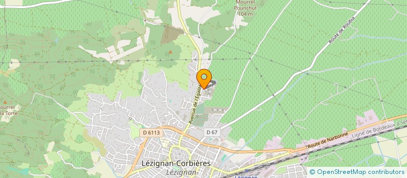 localisation de l'entreprise MONSIEUR SEBASTIEN DELLAC à LEZIGNAN-CORBIERES
