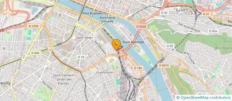 localisation de l'entreprise MONSIEUR SEBASTIEN DELLIERE  ROUEN