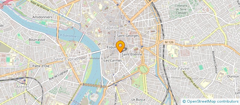 localisation de l'entreprise MONSIEUR SEBASTIEN DELORGE  TOULOUSE