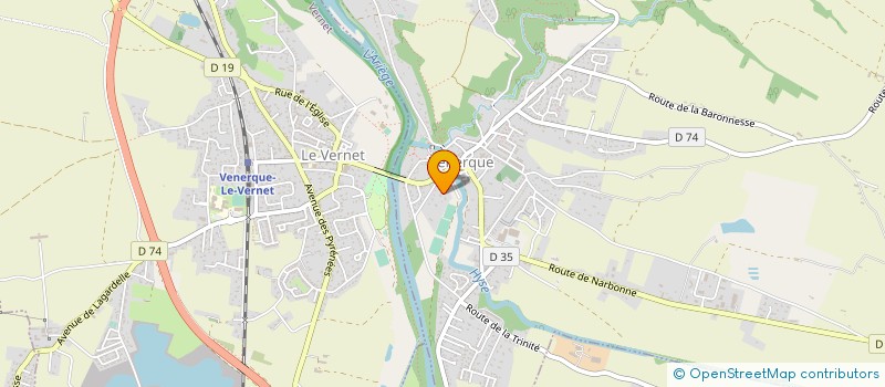 localisation de l'entreprise MONSIEUR SEBASTIEN DELORGE à VENERQUE