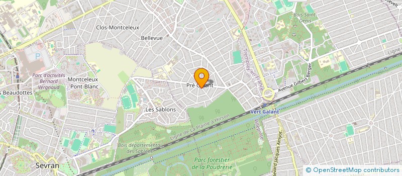 localisation de l'entreprise MONSIEUR SEBASTIEN DELORT à VILLEPINTE