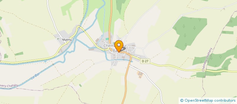 localisation de l'entreprise MONSIEUR SEBASTIEN DEMAN  CHEMERY-CHEHERY