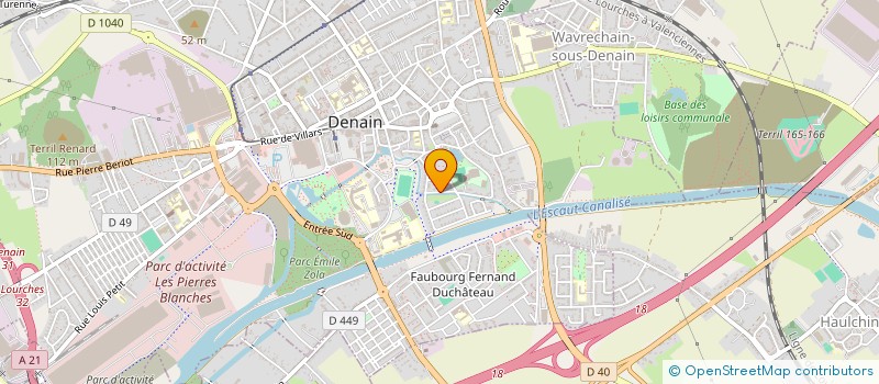 localisation de l'entreprise MONSIEUR SEBASTIEN DEMARCQ  DENAIN