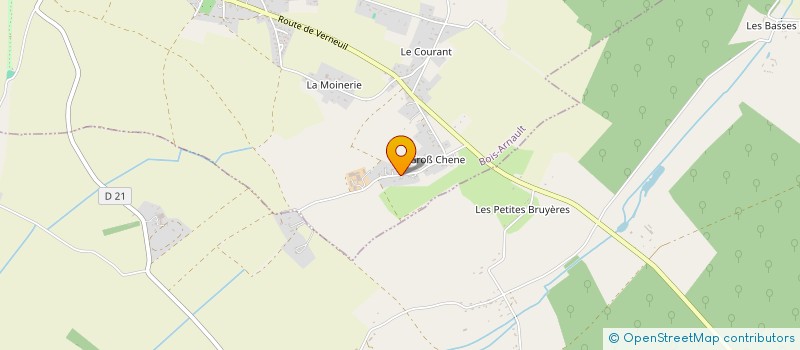 localisation de l'entreprise MONSIEUR SEBASTIEN DEMAZURE  BOIS-ARNAULT