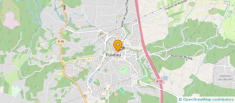 localisation de l'entreprise MONSIEUR SEBASTIEN DEMEURE  FUVEAU