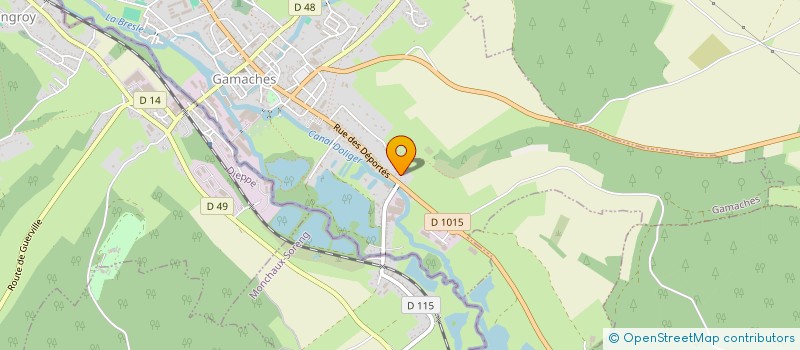 localisation de l'entreprise MONSIEUR SEBASTIEN DEMOUCHY  GAMACHES