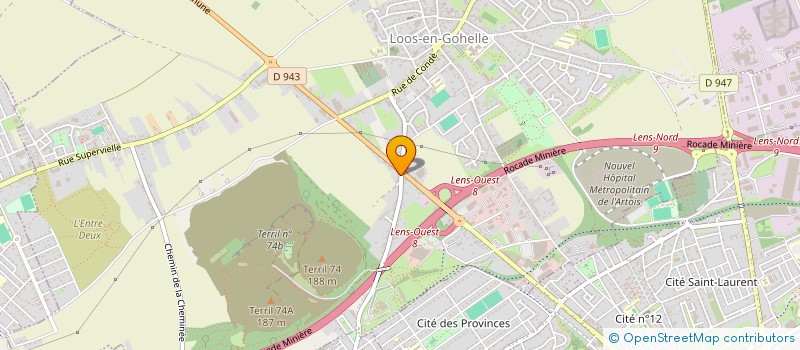 localisation de l'entreprise MONSIEUR SEBASTIEN DEMUYSERE  LOOS-EN-GOHELLE