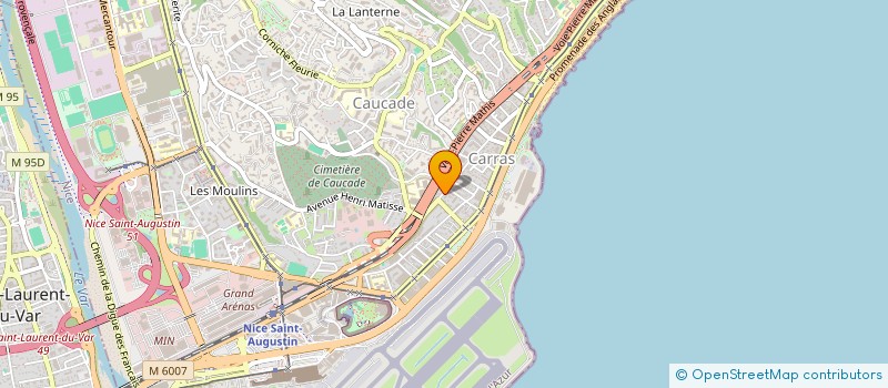 localisation de l'entreprise MONSIEUR SEBASTIEN DENIS à NICE
