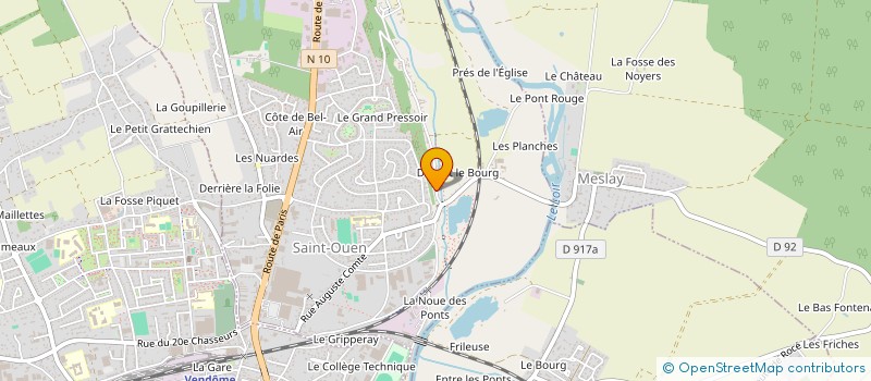 localisation de l'entreprise MONSIEUR SEBASTIEN DEPAUW  SAINT-OUEN