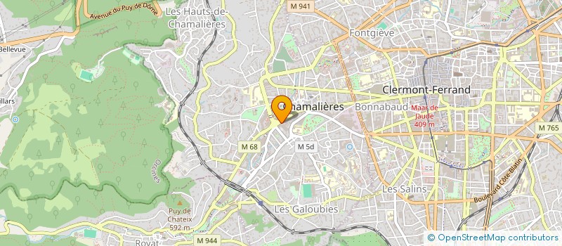 localisation de l'entreprise MONSIEUR SEBASTIEN DER VARTANIAN à CHAMALIERES