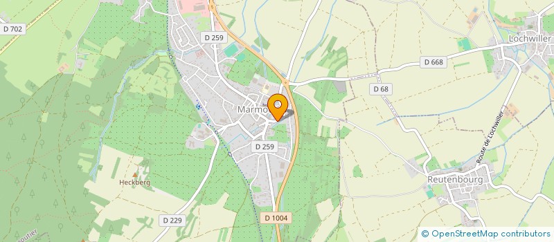 localisation de l'entreprise MONSIEUR SEBASTIEN DERENNE  MARMOUTIER