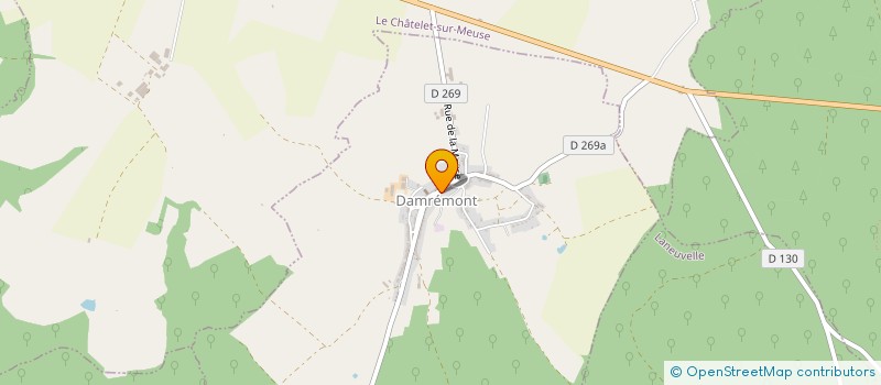 localisation de l'entreprise MONSIEUR SEBASTIEN DEROCHE à BOURBONNE-LES-BAINS