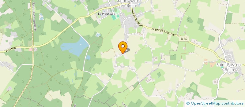 localisation de l'entreprise MONSIEUR SEBASTIEN DEROUET  SAINT-OUEN-EN-BELIN