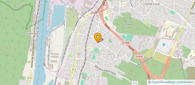 localisation de l'entreprise MONSIEUR SEBASTIEN DESANAUX  PETIT-COURONNE