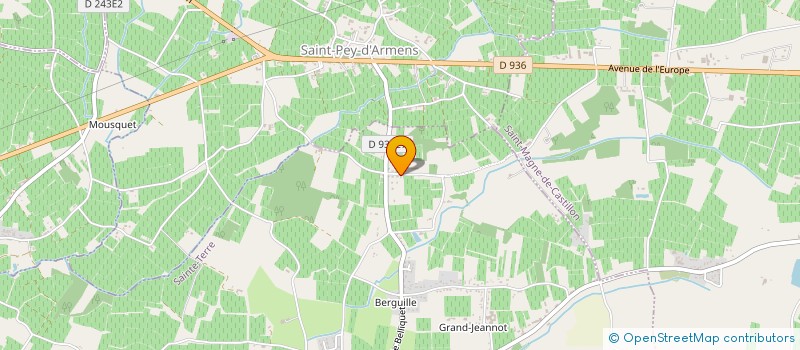 localisation de l'entreprise MONSIEUR SEBASTIEN DESCAT à SAINTE-TERRE