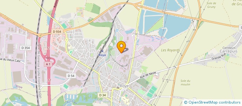 localisation de l'entreprise MONSIEUR SEBASTIEN DESCHAMPS DERCHEU  BENET