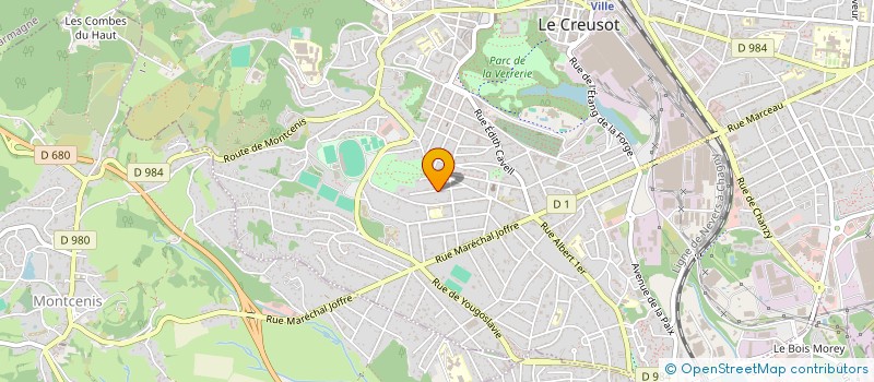 localisation de l'entreprise MONSIEUR SEBASTIEN DESFETES  SAINT SERNIN DU BOIS