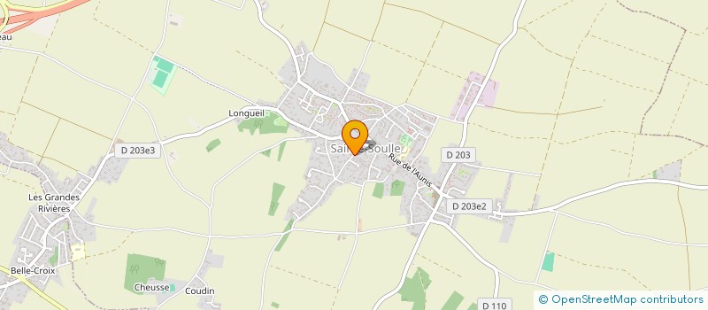 localisation de l'entreprise MONSIEUR SEBASTIEN DESFRAY  SAINTE-SOULLE