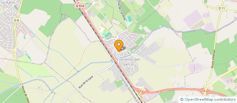 localisation de l'entreprise MONSIEUR SEBASTIEN DESMARETS  CORNEILLA-DEL-VERCOL