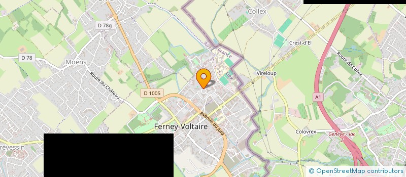 localisation de l'entreprise MONSIEUR SEBASTIEN DESPLANCHE à FERNEY-VOLTAIRE