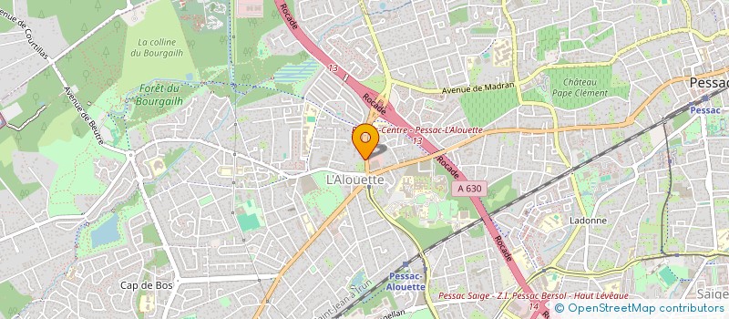 localisation de l'entreprise MONSIEUR SEBASTIEN DESTEUQUE à PESSAC