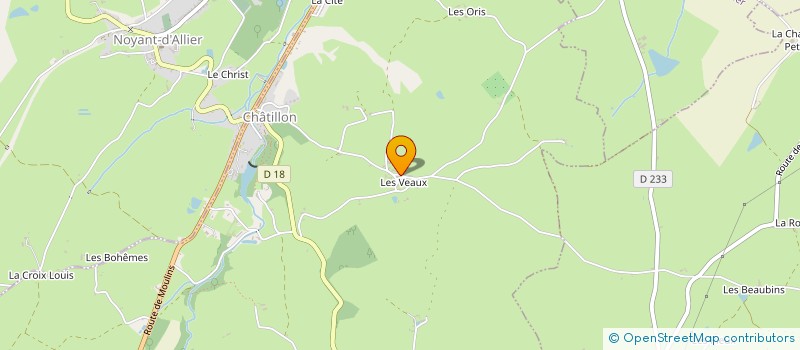 localisation de l'entreprise MONSIEUR SEBASTIEN DESTOUCHES à CHATILLON