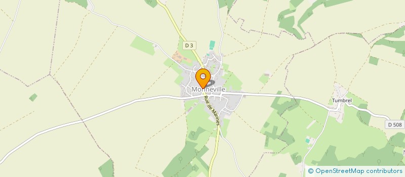 localisation de l'entreprise MONSIEUR SEBASTIEN DETE  MONNEVILLE