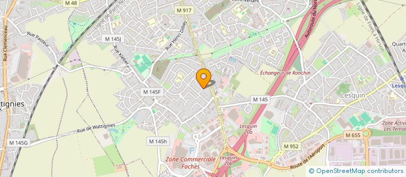 localisation de l'entreprise MONSIEUR SEBASTIEN DEUSCHT  FACHES-THUMESNIL