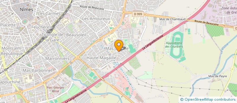 localisation de l'entreprise MONSIEUR SEBASTIEN DEVAUX  NIMES