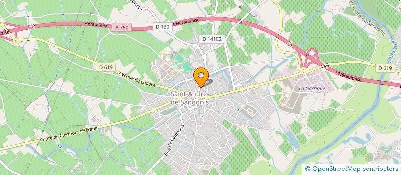 localisation de l'entreprise MONSIEUR SEBASTIEN DEVIENNE  SAINT-ANDRE-DE-SANGONIS