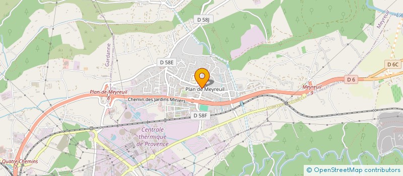 localisation de l'entreprise MONSIEUR SEBASTIEN DEVISSCHER  MEYREUIL