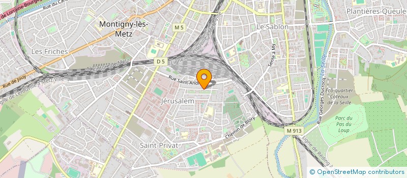 localisation de l'entreprise MONSIEUR SEBASTIEN DEWEIRELD  MONTIGNY-LES-METZ