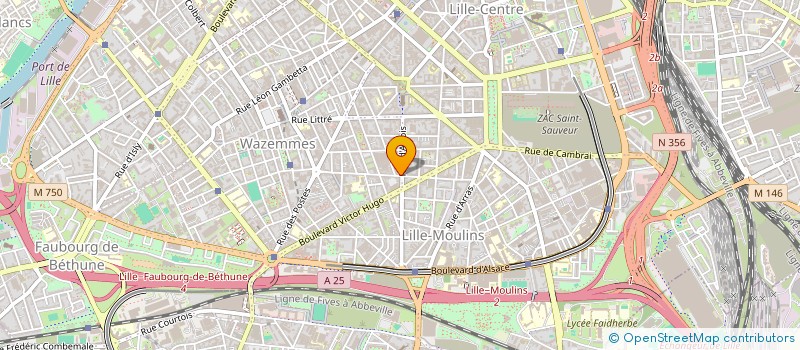 localisation de l'entreprise MONSIEUR SEBASTIEN DEWEZ à LILLE