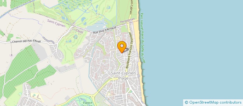 localisation de l'entreprise MONSIEUR SEBASTIEN DEWYNDT  SAINT-CYPRIEN