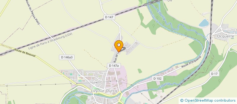 localisation de l'entreprise MONSIEUR SEBASTIEN DEZ  LIZY-SUR-OURCQ