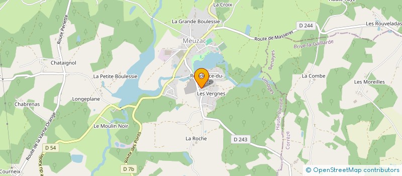 localisation de l'entreprise MONSIEUR SEBASTIEN DEZEYRAUD à MEUZAC