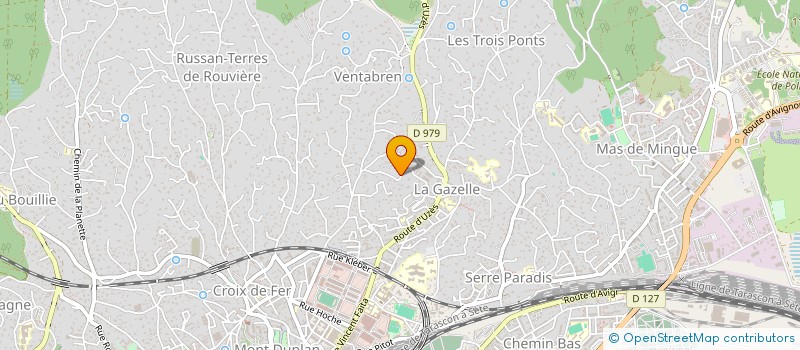 localisation de l'entreprise MONSIEUR SEBASTIEN DIDELET  NIMES