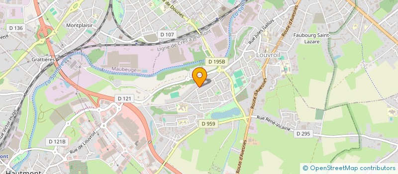 localisation de l'entreprise MONSIEUR SEBASTIEN DIDIER  LOUVROIL