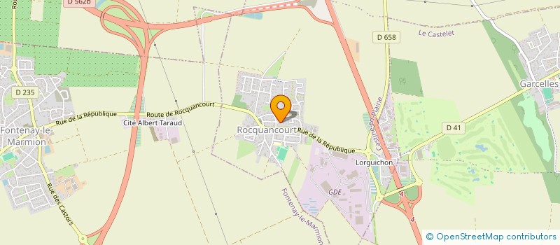 localisation de l'entreprise MONSIEUR SEBASTIEN DIGEON  CASTINE-EN-PLAINE